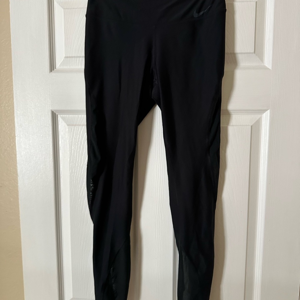 Nike Dri-FIT Black with Mesh Activewear - Size Small